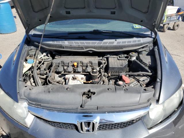 2HGFA16659H343700 - 2009 HONDA CIVIC LX-S رمادي صورة 11