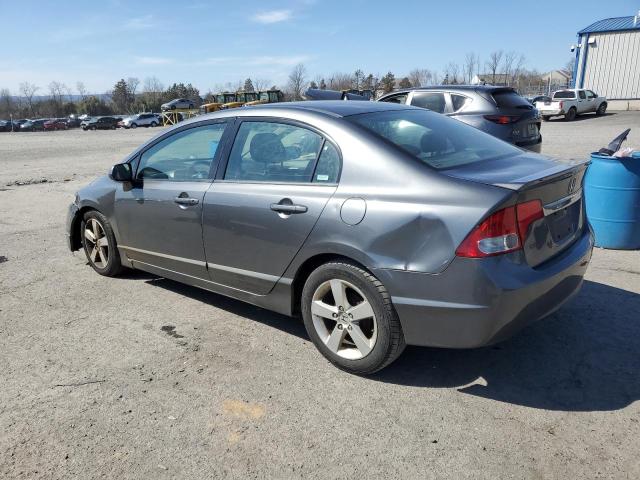 2HGFA16659H343700 - 2009 HONDA CIVIC LX-S رمادي صورة 2