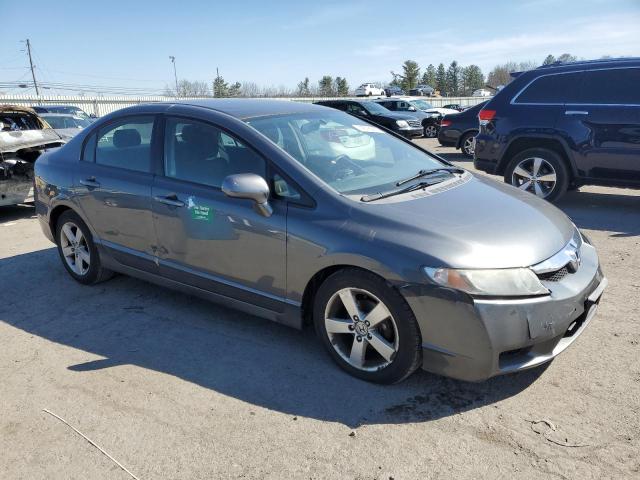 2HGFA16659H343700 - 2009 HONDA CIVIC LX-S رمادي صورة 4