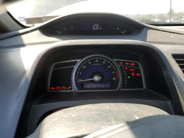 2HGFA16659H343700 - 2009 HONDA CIVIC LX-S رمادي صورة 9