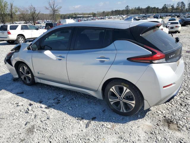 1N4AZ1CPXJC306248 - 2018 NISSAN LEAF S SILVER photo 2