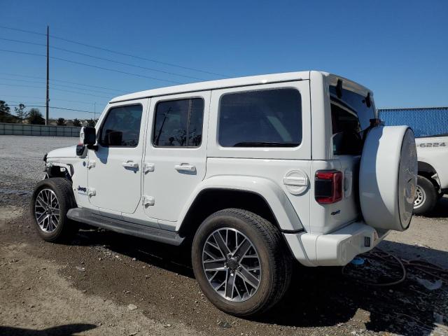 1C4JJXP63NW220628 - 2022 JEEP WRANGLER U SAHARA 4XE WHITE photo 2