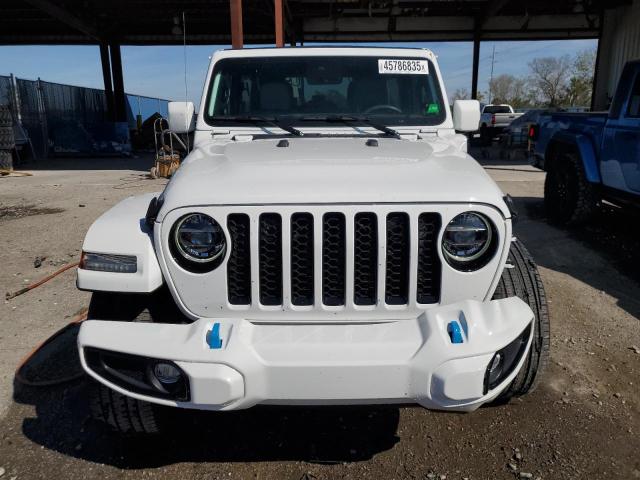 1C4JJXP63NW220628 - 2022 JEEP WRANGLER U SAHARA 4XE WHITE photo 5