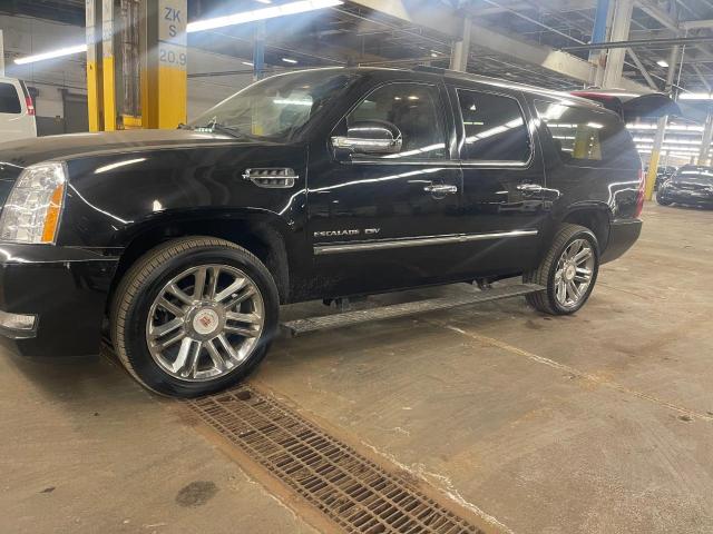 1GYS4KEFXER11204L - 2014 CADILLAC ESCALADE ESV PLATINUM შავი ფოტო 2