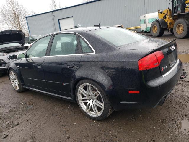 WUARU78E27N900256 - 2007 AUDI RS4 QUATTRO BLACK photo 2