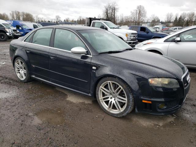 WUARU78E27N900256 - 2007 AUDI RS4 QUATTRO BLACK photo 4