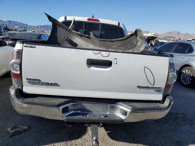 3TMJU4GN7CM134569 - 2012 TOYOTA TACOMA DOUBLE CAB PRERUNNER WHITE photo 6
