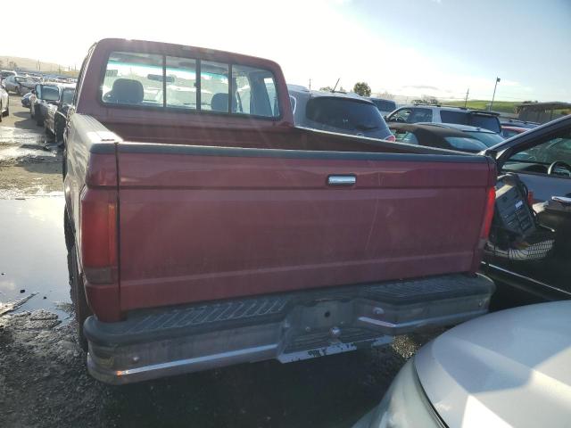 1FTEX14N4RKB00181 - 1994 FORD F150 BURGUNDY photo 6