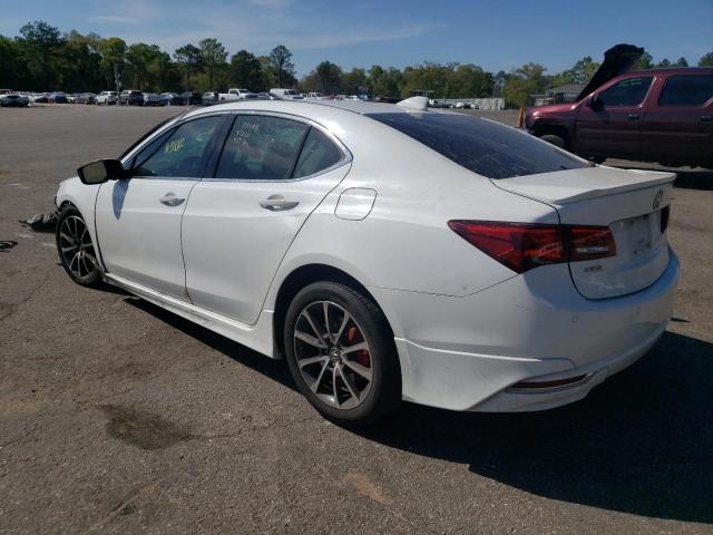 19UUB3F7XFA008760 - 2015 ACURA TLX ADVANCE WHITE photo 2