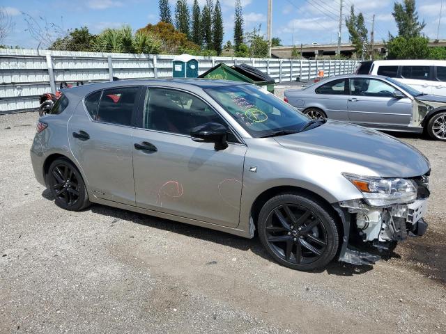 JTHKD5BH0G2270436 - 2016 LEXUS CT 200 GRAY photo 4