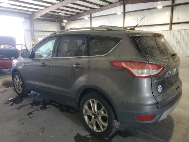 1FMCU0JX5EUD77254 - 2014 FORD ESCAPE TITANIUM GRAY photo 2