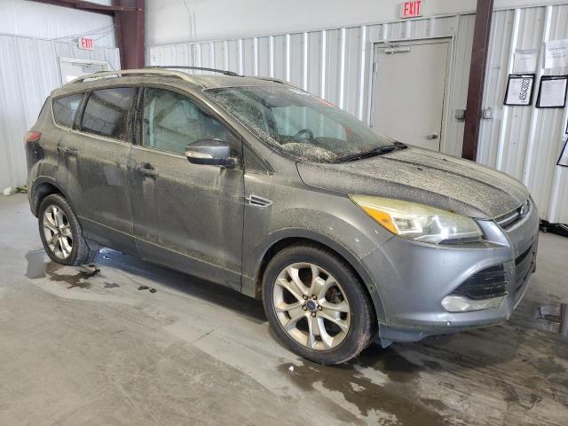 1FMCU0JX5EUD77254 - 2014 FORD ESCAPE TITANIUM GRAY photo 4