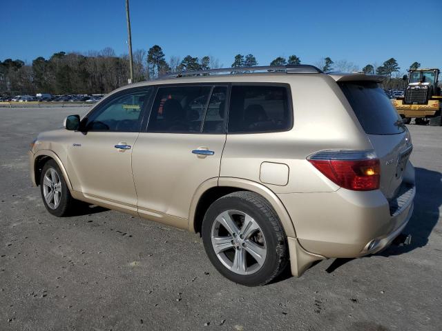 JTEDS43A282042558 - 2008 TOYOTA HIGHLANDER SPORT GOLD photo 2