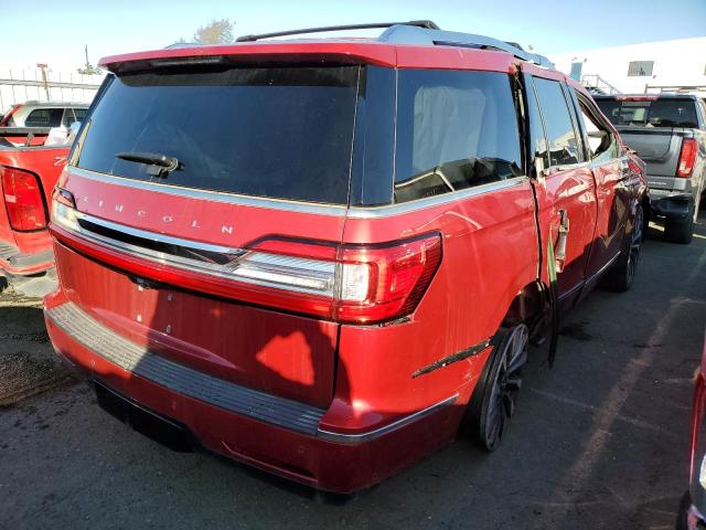 5LMJJ2LT3LEL11859 - 2020 LINCOLN NAVIGATOR RESERVE RED photo 3