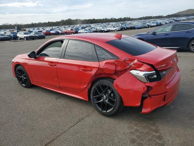 2HGFE2F53NH590385 - 2022 HONDA CIVIC SPORT 红色 照片 2