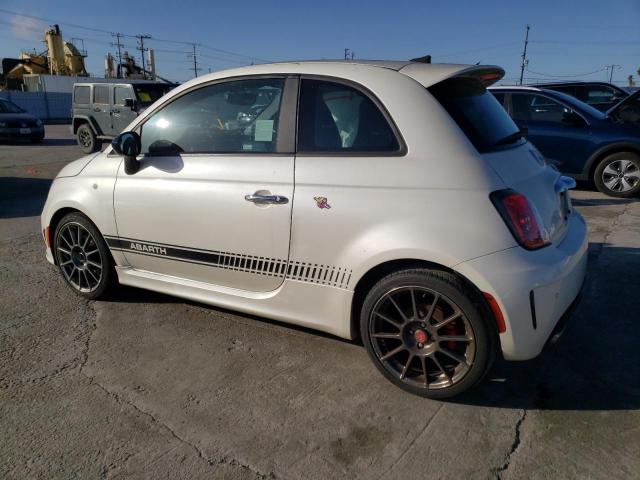 3C3CFFFH9HT535682 - 2017 FIAT 500 ABARTH WHITE photo 2