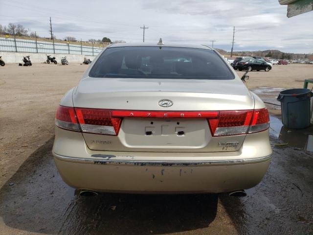 KMHFC46F89A360348 - 2009 HYUNDAI AZERA SE GOLD photo 6