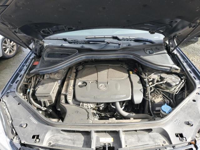 4JGDA5HB3DA162072 - 2013 MERCEDES-BENZ ML 350 4MATIC GRAY photo 11