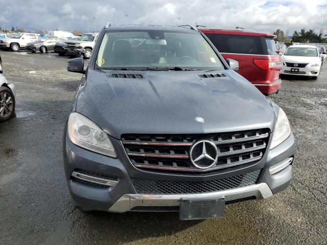 4JGDA5HB3DA162072 - 2013 MERCEDES-BENZ ML 350 4MATIC GRAY photo 5