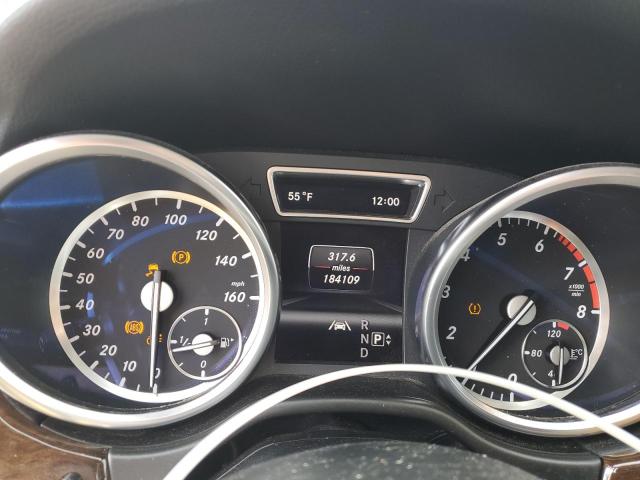 4JGDA5HB3DA162072 - 2013 MERCEDES-BENZ ML 350 4MATIC GRAY photo 9