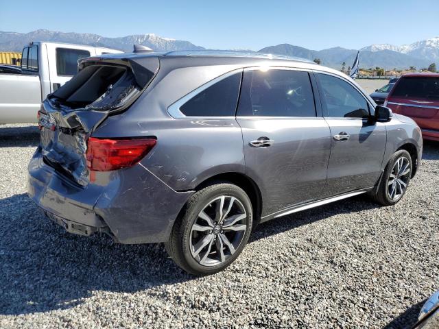 5FRYD4H80HB039143 - 2017 ACURA MDX ADVANCE CHARCOAL photo 3