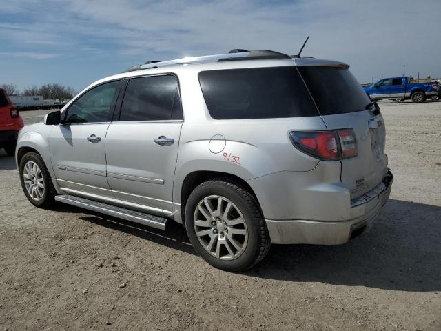 1GKKVTKD4GJ348713 - 2016 GMC ACADIA DENALI SILVER photo 2