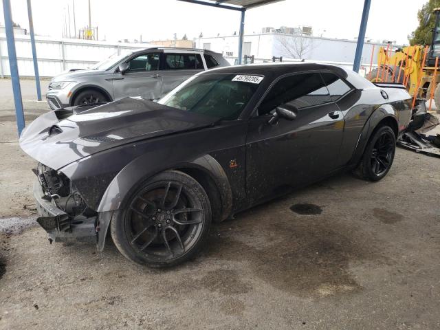 2C3CDZFJ1MH568463 - 2021 DODGE CHALLENGER R/T SCAT PACK GRAY photo 1