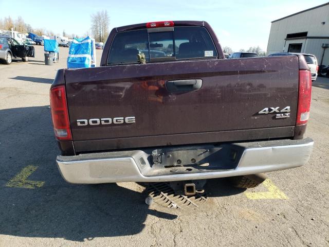 1D7HU18DX4S773112 - 2004 DODGE RAM 1500 ST BURGUNDY photo 6