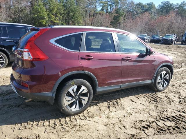 5J6RM4H97GL127059 - 2016 HONDA CR-V TOURING RED photo 3