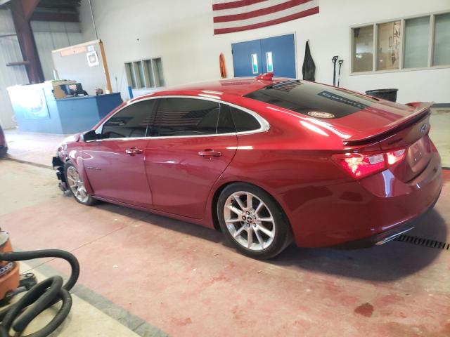 1G1ZG5ST3NF109461 - 2022 CHEVROLET MALIBU RS RED photo 2