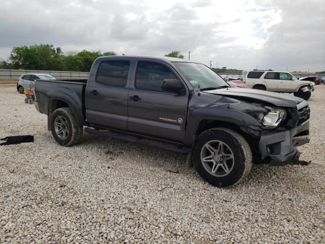 5TFJU4GNXEX062666 - 2014 TOYOTA TACOMA DOUBLE CAB PRERUNNER GRAY photo 4