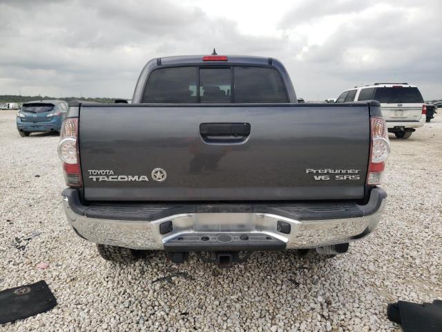 5TFJU4GNXEX062666 - 2014 TOYOTA TACOMA DOUBLE CAB PRERUNNER GRAY photo 6
