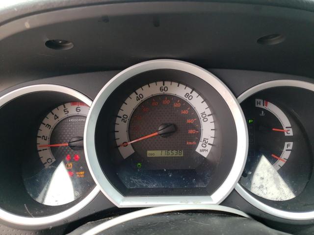 5TFJU4GNXEX062666 - 2014 TOYOTA TACOMA DOUBLE CAB PRERUNNER GRAY photo 9