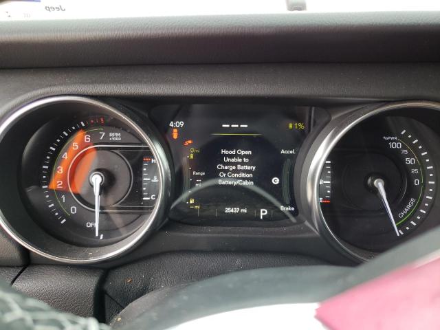 1C4JJXP68MW852703 - 2021 JEEP WRANGLER U SAHARA 4XE PINK photo 9