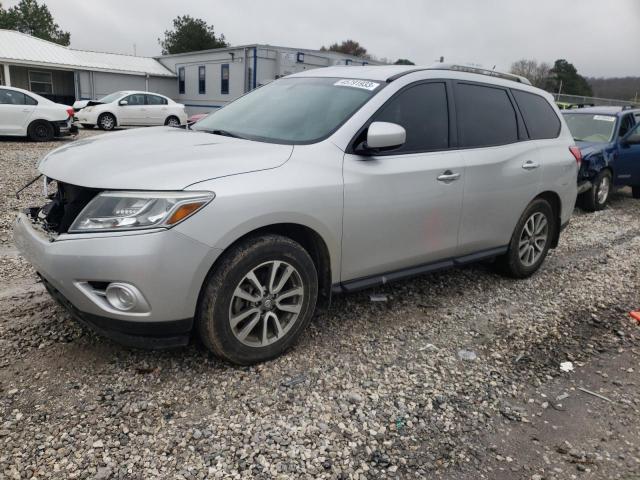 5N1AR2MM4DC607537 - 2013 NISSAN PATHFINDER S 银色 照片 1