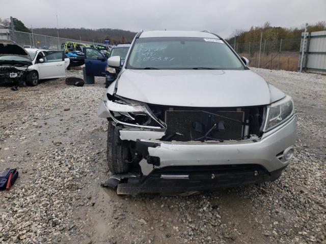 5N1AR2MM4DC607537 - 2013 NISSAN PATHFINDER S 银色 照片 5