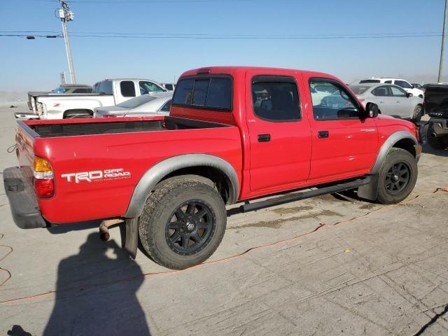 5TEGN92N42Z050058 - 2002 TOYOTA TACOMA DOUBLE CAB PRERUNNER RED photo 3