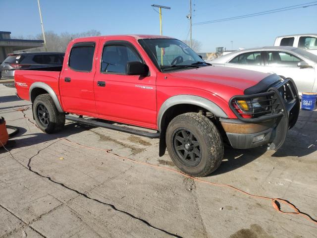 5TEGN92N42Z050058 - 2002 TOYOTA TACOMA DOUBLE CAB PRERUNNER RED photo 4