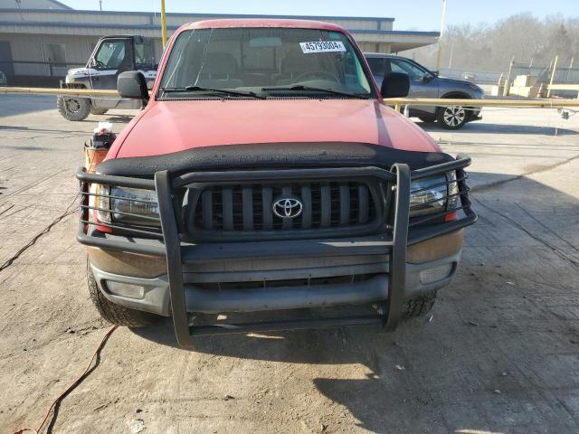 5TEGN92N42Z050058 - 2002 TOYOTA TACOMA DOUBLE CAB PRERUNNER RED photo 5