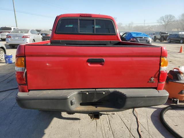 5TEGN92N42Z050058 - 2002 TOYOTA TACOMA DOUBLE CAB PRERUNNER RED photo 6