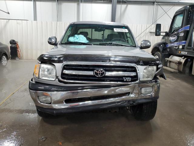 5TBBT44162S289386 - 2002 TOYOTA TUNDRA ACCESS CAB ვერცხლისფერი ფოტო 5