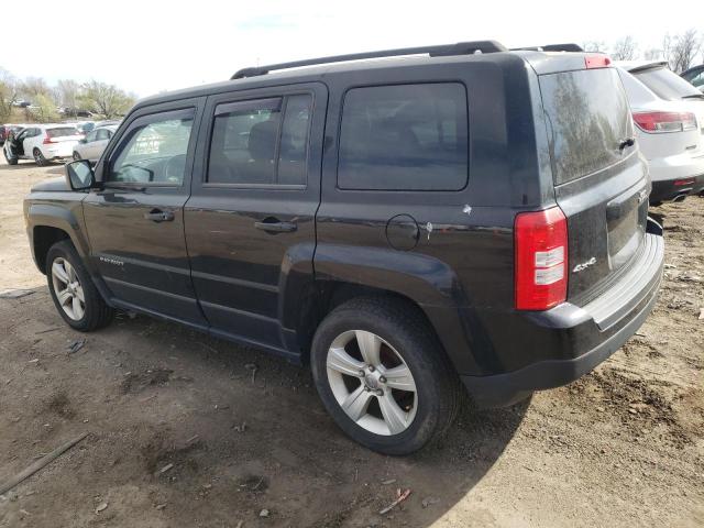 1C4NJRFB7ED713154 - 2014 JEEP PATRIOT LATITUDE BLACK photo 2