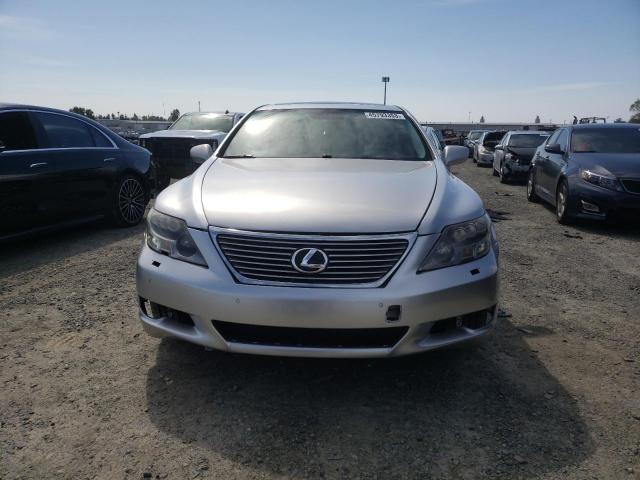 JTHDU46F295010326 - 2009 LEXUS LS 600HL SILVER photo 5