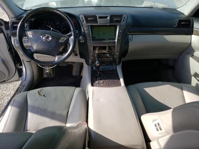 JTHDU46F295010326 - 2009 LEXUS LS 600HL SILVER photo 8