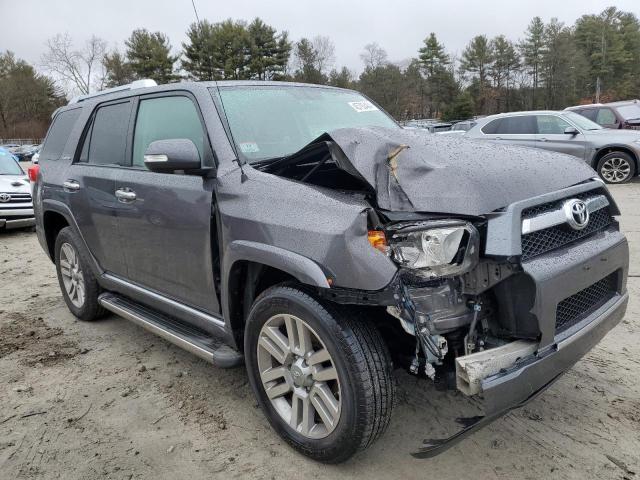 JTEBU5JR4B5041708 - 2011 TOYOTA 4RUNNER SR5 GRAY photo 4