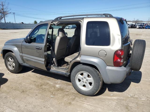 1J4GK48K36W106674 - 2006 JEEP LIBERTY SPORT TAN photo 2