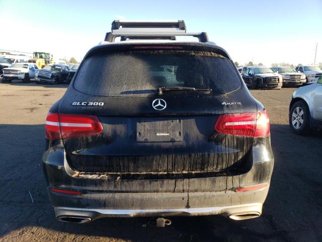 WDC0G4KB0HV013468 - 2017 MERCEDES-BENZ GLC 300 4MATIC BLACK photo 6