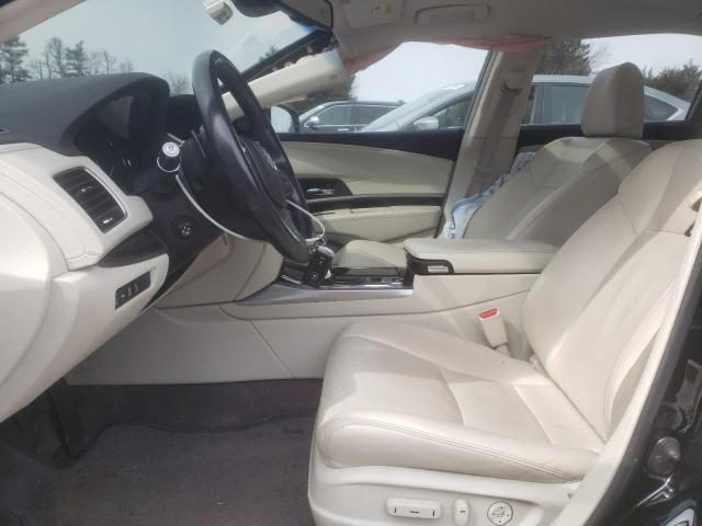 JH4KC1F94HC001009 - 2017 ACURA RLX ADVANCE BLACK photo 7