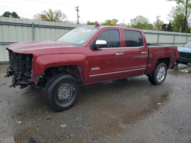 3GCUKTEC3HG312272 - 2017 CHEVROLET SILVERADO K1500 HIGH COUNTRY BURGUNDY photo 1