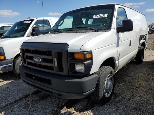 1FTNE1EW5CDA11339 - 2012 FORD ECONOLINE E150 VAN WHITE photo 1